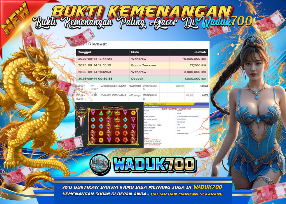 BUKTI JACKPOT SLOT GATES OLYMPUS SUPER SCATTER TERPERCAYA DI INDONESIA TGL 14-09-2025