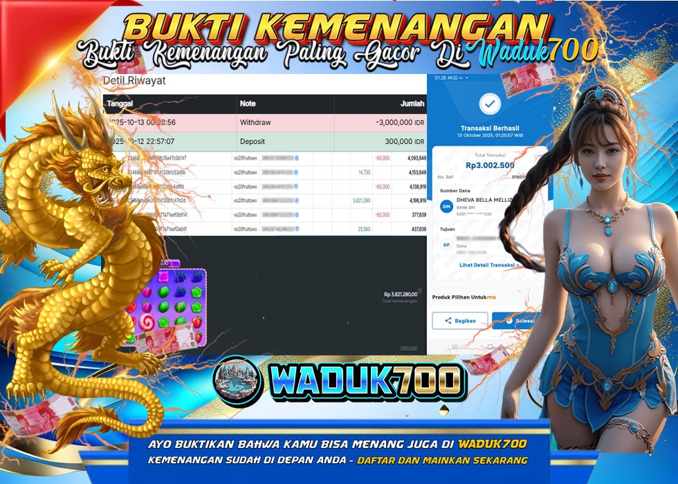 BUKTI JACKPOT SLOT Sweet Bonanza 1000 TERPERCAYA DI INDONESIA TGL 13-10-2025