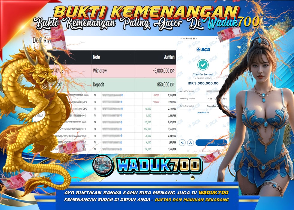 BUKTI JACKPOT SLOT MAHJONG WAYS TERPERCAYA DI INDONESIA TGL 11-10-2025