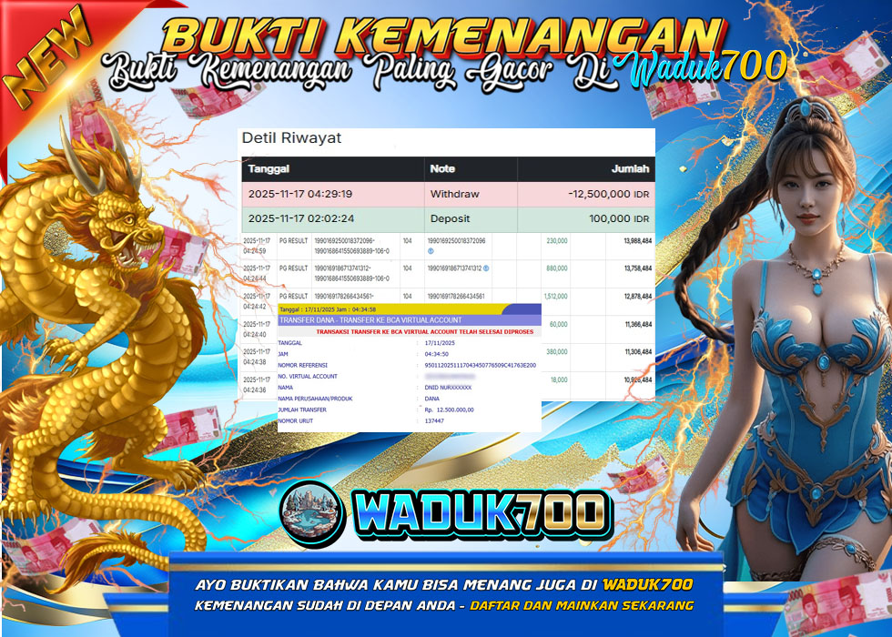 BUKTI JACKPOT SLOT WILD BANDITO TERPERCAYA DI INDONESIA TGL 17-11-2025
