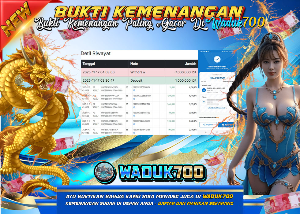 BUKTI JACKPOT SLOT MAHJONG WAYS 2 TERPERCAYA DI INDONESIA TGL 17-11-2025