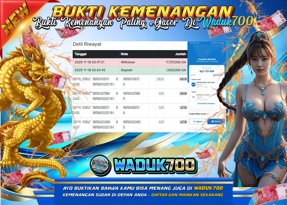 BUKTI JACKPOT SLOT MAHJONG WAYS TERPERCAYA DI INDONESIA TGL 16-11-2025
