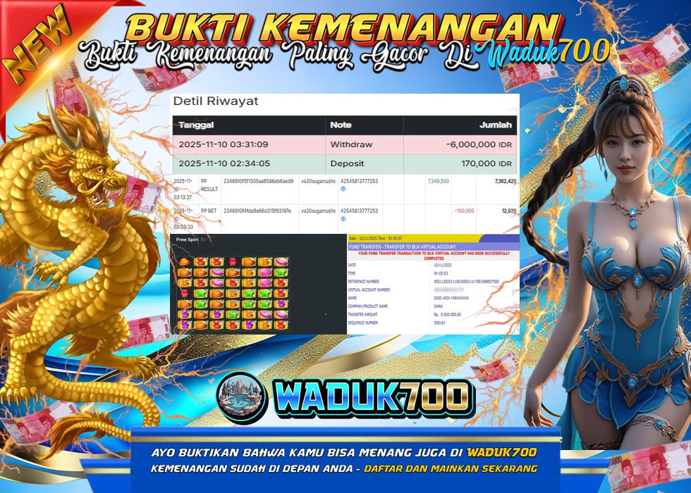 BUKTI JACKPOT SLOT SUGAR RUSH 1000 TERPERCAYA DI INDONESIA TGL 10-11-2025
