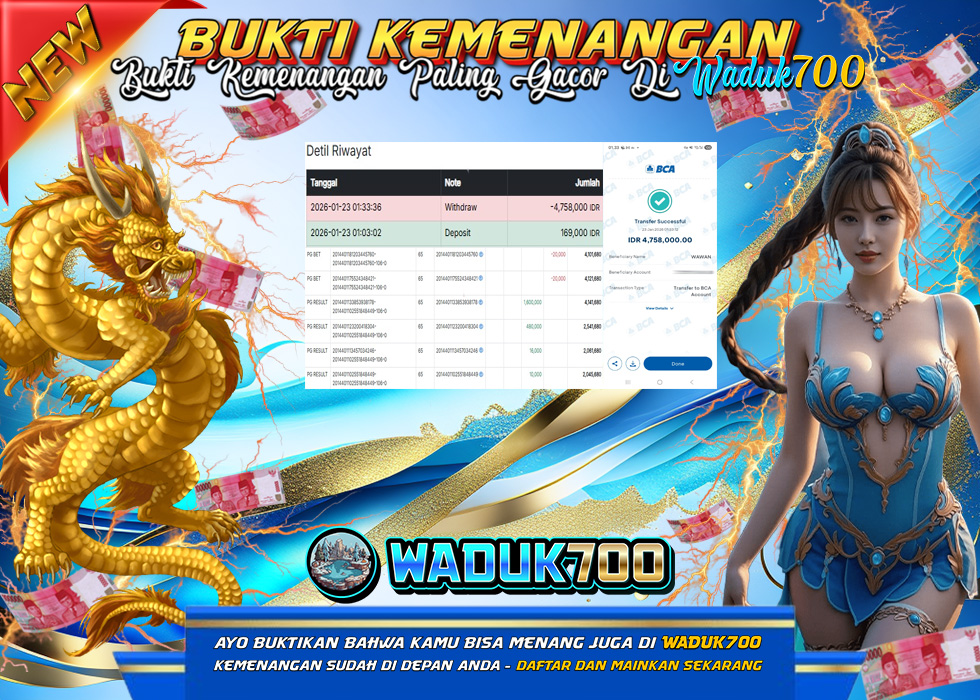 BUKTI JACKPOT SLOT MAHJONG WAYS TERPERCAYA DI INDONESIA TGL 23-01-2026
