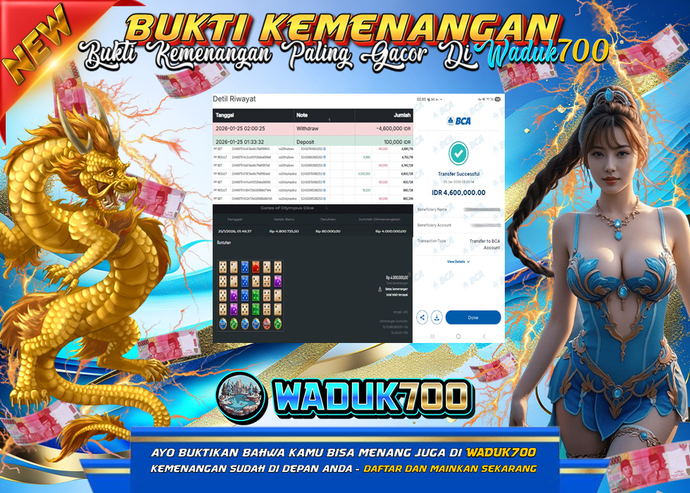 BUKTI JACKPOT SLOT GATES OF OLYMPUS DICE TERPERCAYA DI INDONESIA TGL 25-01-2026