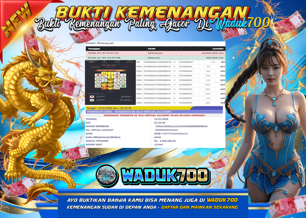 BUKTI JACKPOT SLOT MAHJONG WAYS 2 TERPERCAYA DI INDONESIA TGL 31-01-2026