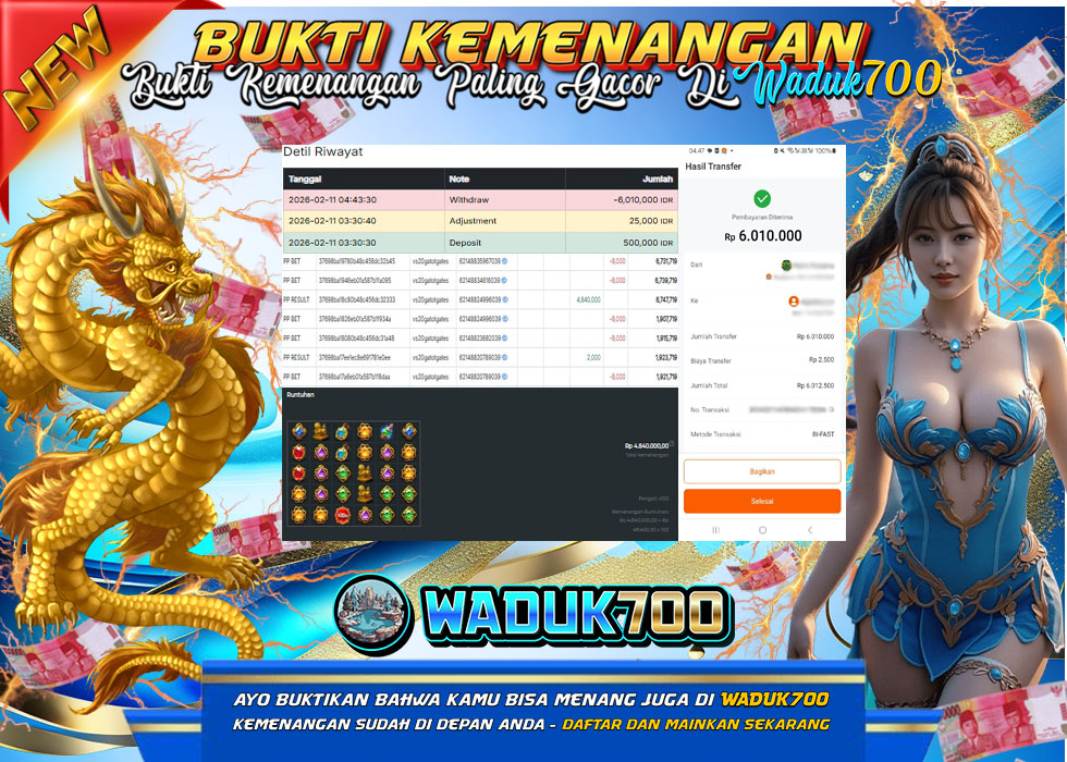 BUKTI JACKPOT SLOT GATE OF GATOT KACA TERPERCAYA DI INDONESIA TGL 11-02-2026