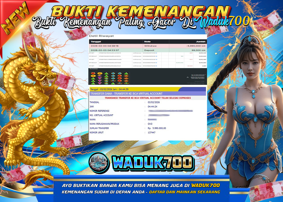 BUKTI JACKPOT SLOT GATE OF OLYMPUS TERPERCAYA DI INDONESIA TGL 03-02-2026