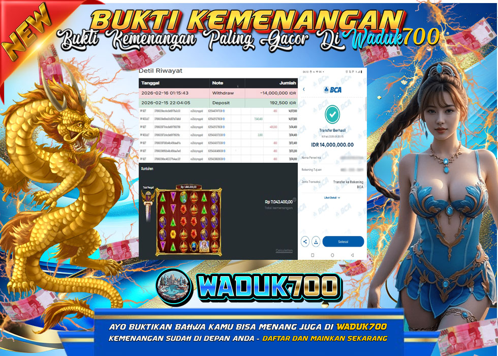 BUKTI JACKPOT SLOT GATES OF OLYMPUS TERPERCAYA DI INDONESIA TGL 16-02-2026