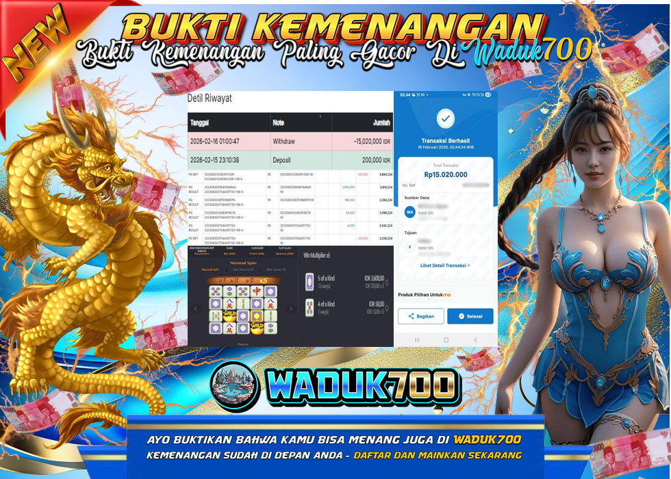 BUKTI JACKPOT SLOT MAHJONG WAYS TERPERCAYA DI INDONESIA TGL 16-02-2026