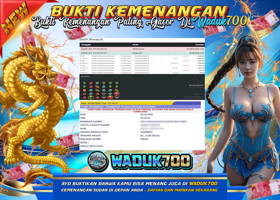 BUKTI JACKPOT SLOT TERPERCAYA PYRAMID BONANZA DI INDONESIA TGL 01-04-2026
