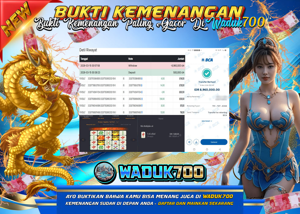 BUKTI JACKPOT SLOT MAHJONG WAYS TERPERCAYA DI INDONESIA TGL 15-03-2026