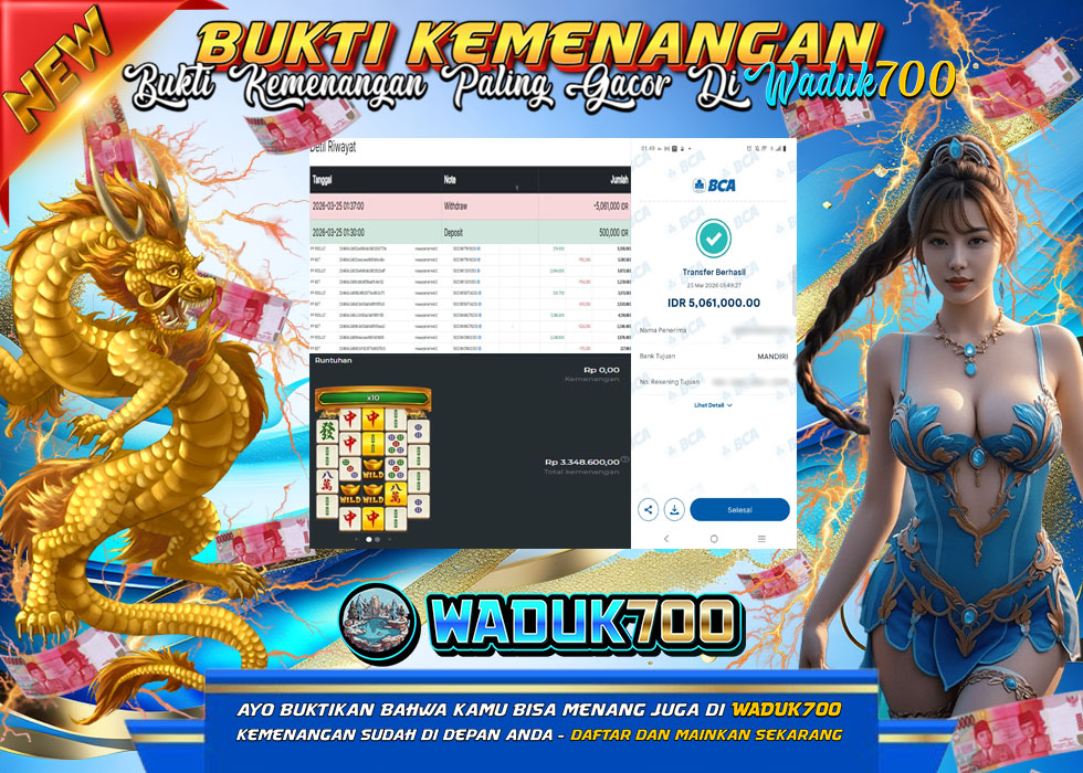 BUKTI JACKPOT SLOT TERPERCAYA MAHJONG WINS 2 PRAGMATIC PLAY DI INDONESIA TGL 25-03-2026